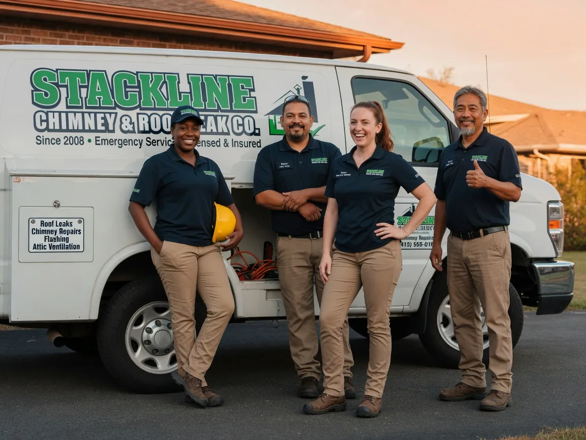 Chimney flashing repair company in Charlottesville, IN